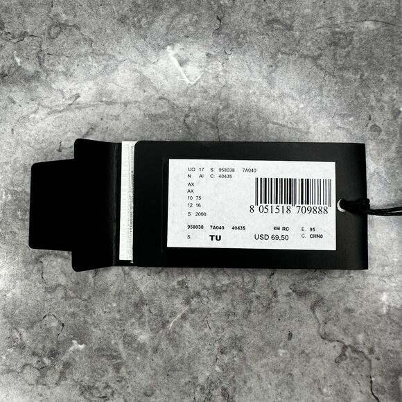 ARMANI EXCHANGE Oversize Bi-Fold Wallet Blue Camo Men - Picture 10 of 14